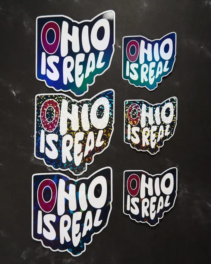 Ohio Is Real Sticker